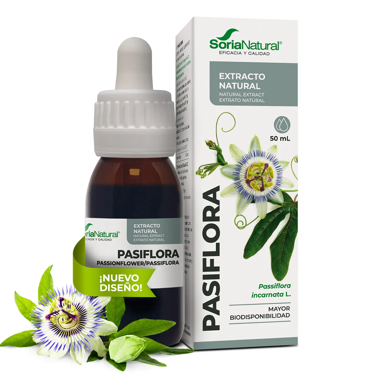 Extracto De Pasiflora 50ml Soria Natural