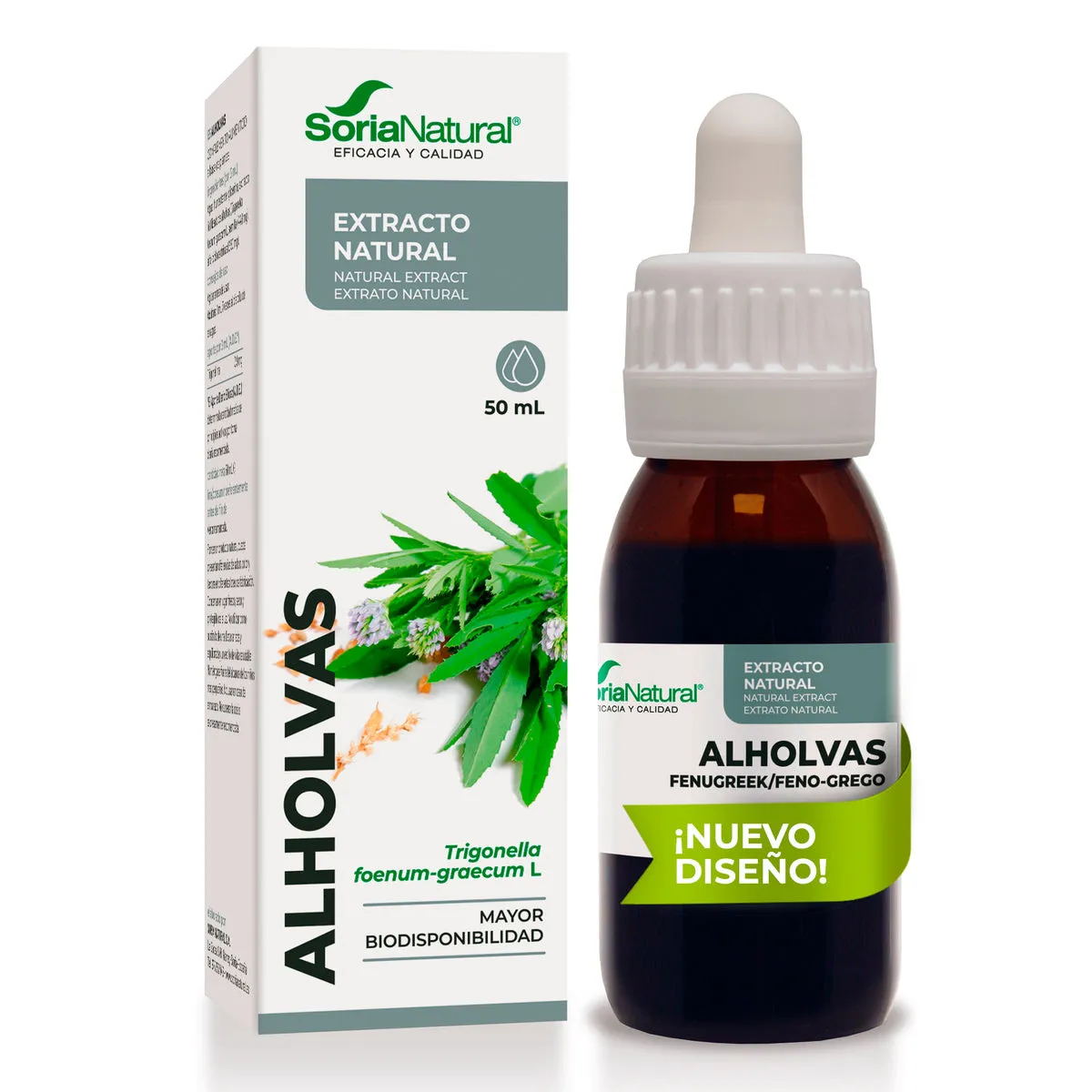 Extracto de Alholvas 50ml Soria Natural