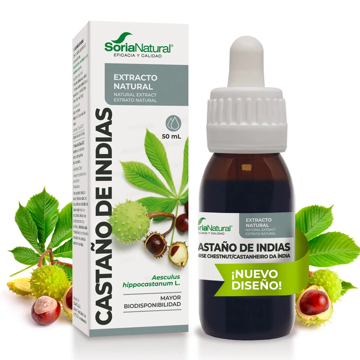 Extracto De Castaño De Indias 50ml Soria Natural