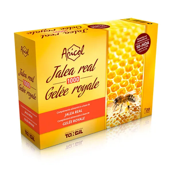 Apicol Jalea Real 1000 (20 viales) Tongil