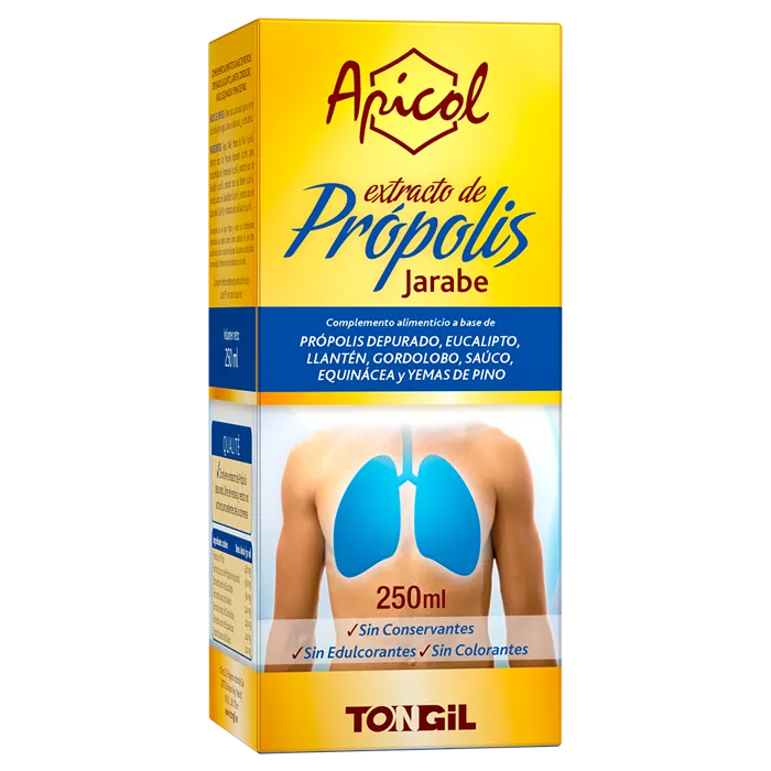 Apicol Jarabe Extracto Propolis 250ml Tongil