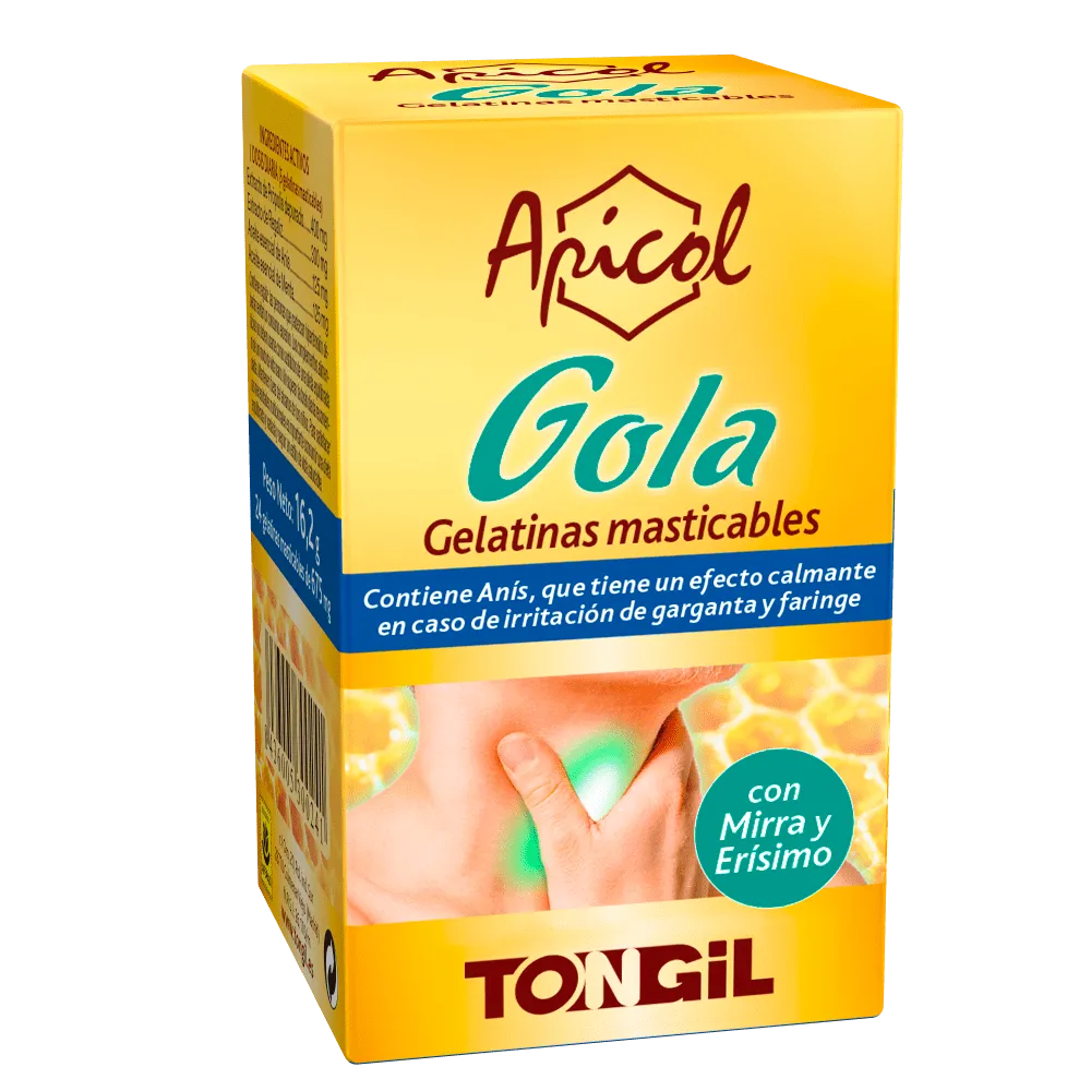 Apicol Gola 24 Gelatinas Masticables Tongil