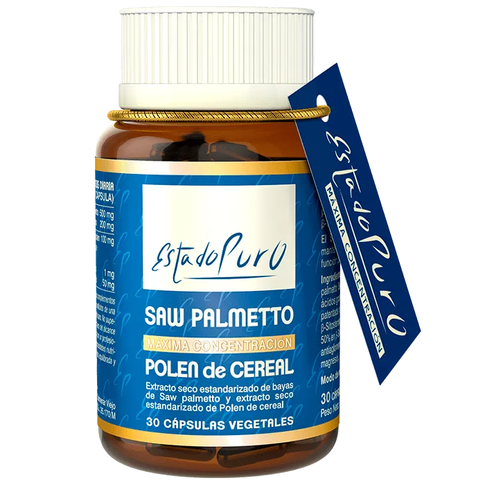 Estado Puro Saw Palmetto Con Polen Cereal (30 caps) Tongil