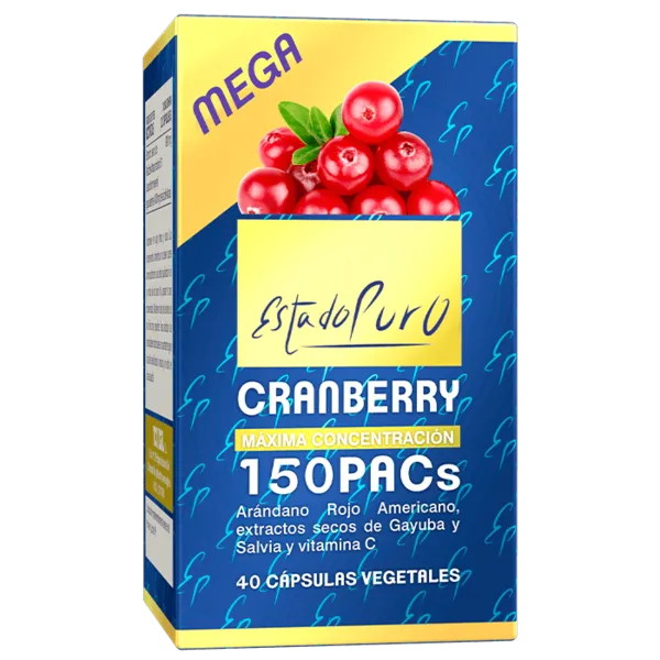 Estado Puro Cranberry Mega 150 (40 caps) Tongil