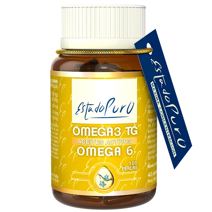 Estado Puro Omega 3 Tg - Omega 6 (100 perlas) Tongil