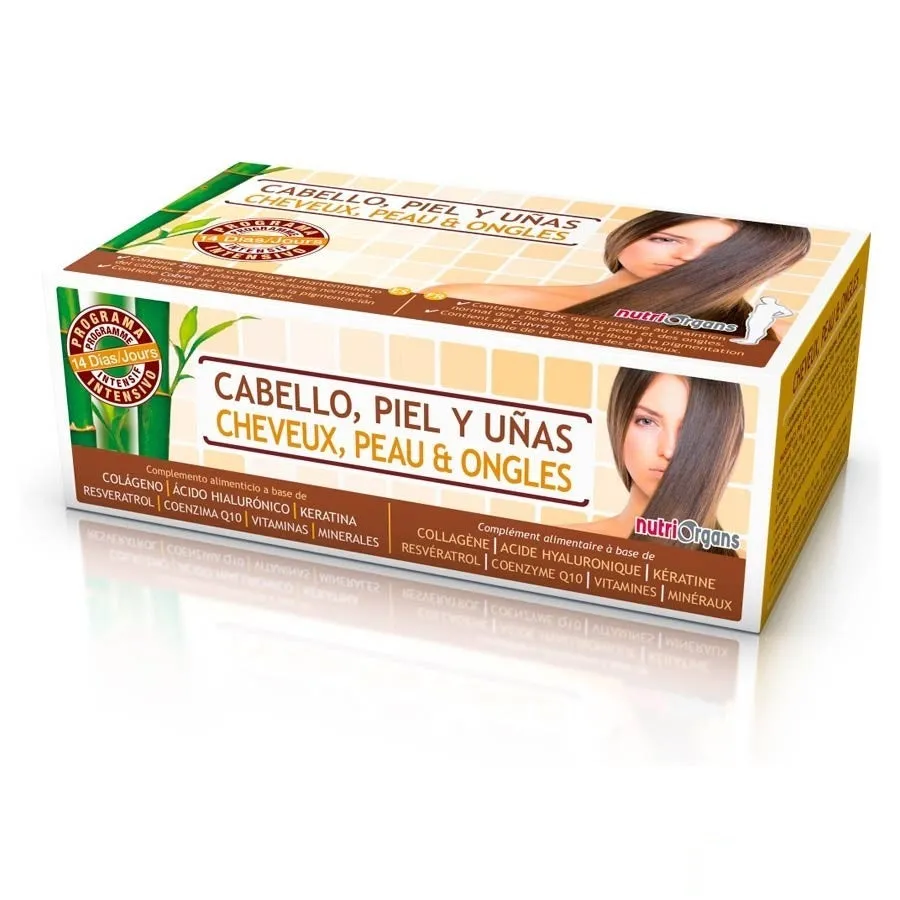 Nutriorgans Cabello Piel Y Uñas 14 viales Tongil