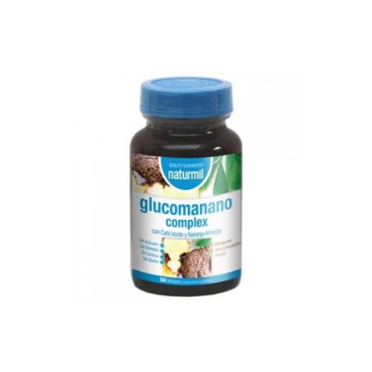 Glucomanano Complex 500Mg (60 caps) Naturmil - Dietmed