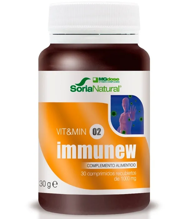Vit & Min 02 Immunew 30 comp Soria Natural