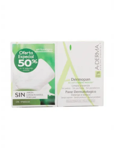 A-DERMA DERMOPAN EXTO AVENA PASTILLAS 2 X 100 G