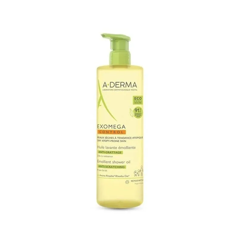 A-Derma Exomega Control Aceite Limpiador Emoliente Eco 1 Envase 750 ml