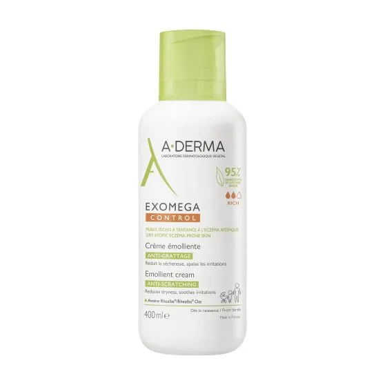 A-Derma Exomega Control Crema Emoliente Anti-Irritación 400 ml