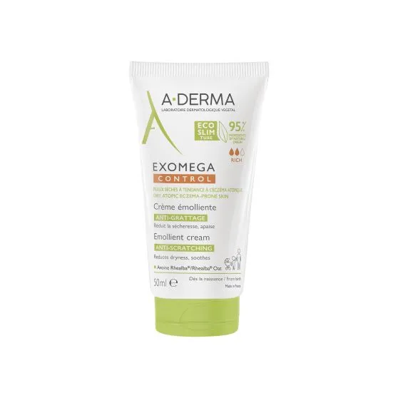A-Derma Exomega Control Crema Emoliente Anti-Irritación 50 ml