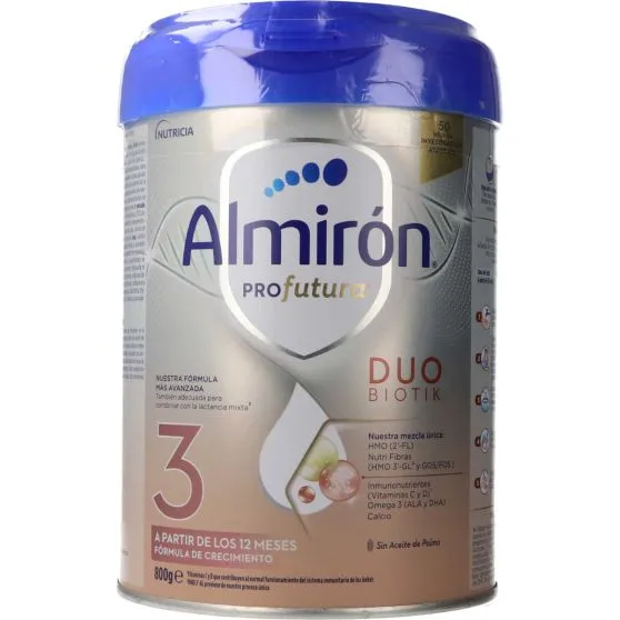 Almirón ProFutura DuoBiotik 3 leche de fórmula