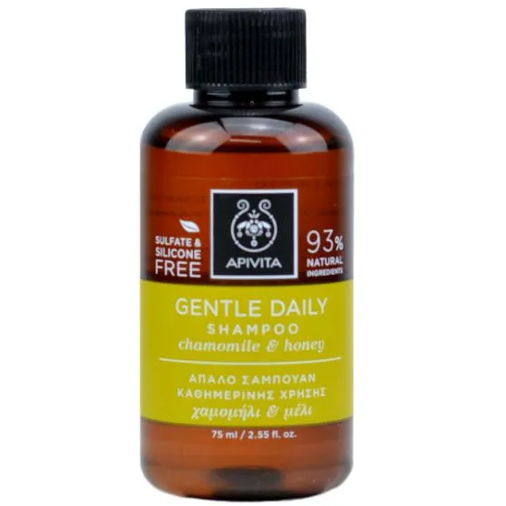 Apivita Mini Champú Suave Uso Diario Camomila y Miel 75 ml