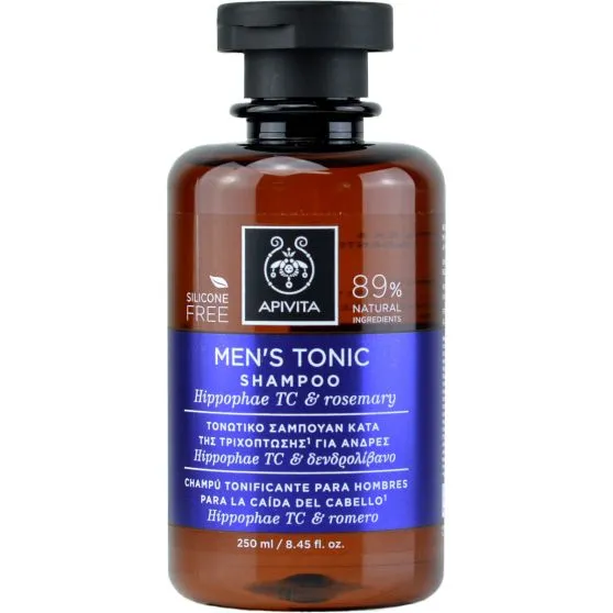 Apivita Champú Tonificante para Hombres para la Caída del cabello