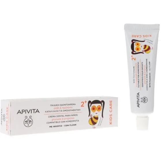 Apivita Crema Dental Infantil +2 50 ml