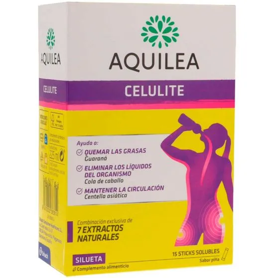 Aquilea Celulite Sabor a Piña 15 Sticks