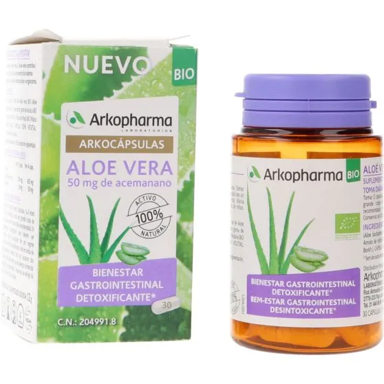 Arkopharma Aloe Vera Bio 30 Cápsulas
