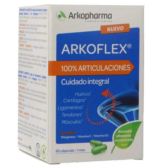 Arkopharma Arkoflex articulaciones cuidado integral cápsulas