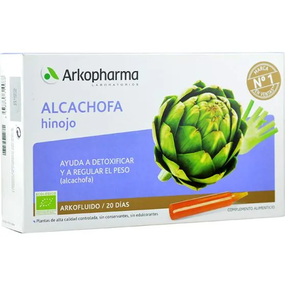 Arko Alcachofa Hinojo Bio Ampollas