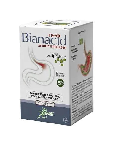 ABOCA BIANACID ACIDEZ Y REFLUJO 45 COMP MASTICAB