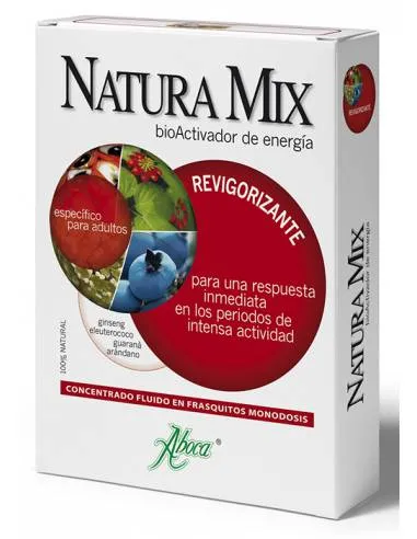 ABOCA NATURA MIX REVIGORIZANTE 10 FRASCOS.