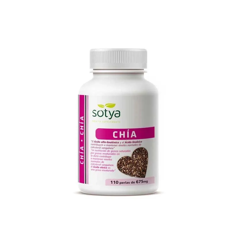 ACEITE DE CHIA (675MG) 110 PERLAS - SOTYA