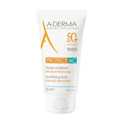 ADerma Protect AC Fluído Matificante Piel Grasa SPF50+ 40 ml