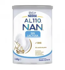 Al 110 Nan leche sin lactosa 400 g