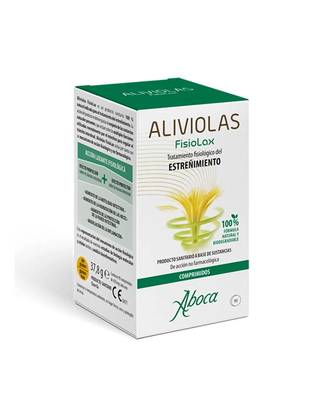 ABOCA Aliviolas Fisiolax Estreñimiento 90 Comprimidos