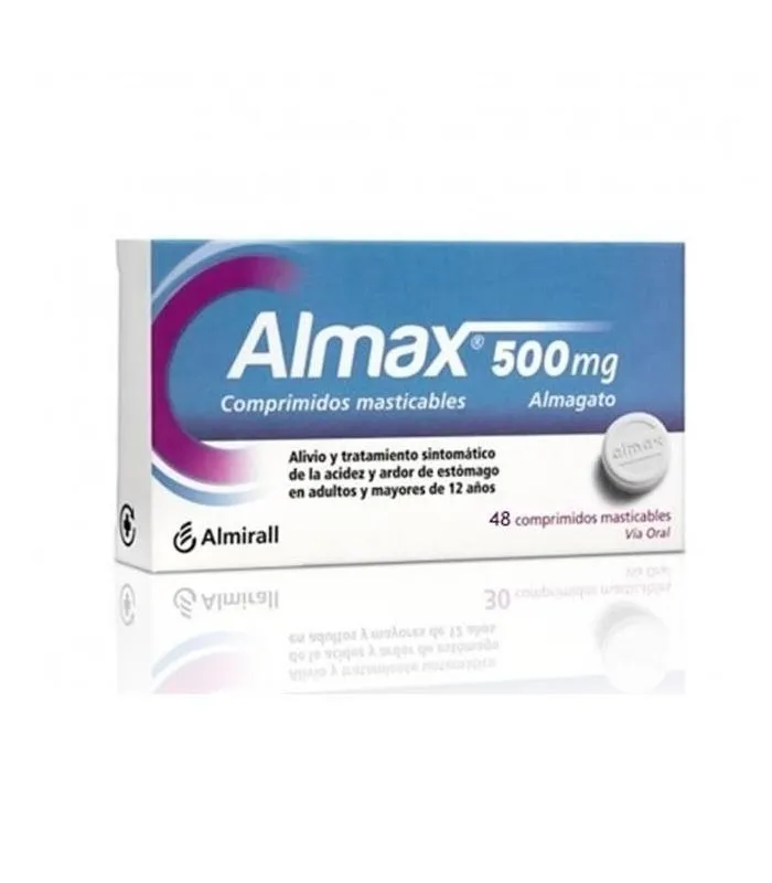 Almax 500 Mg 48 Comprimidos Masticables
