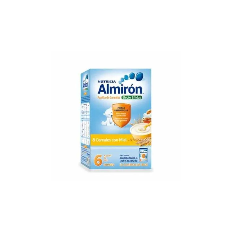 Almiron 8 Cereales con Miel Efecto Bifidus 600 Gr