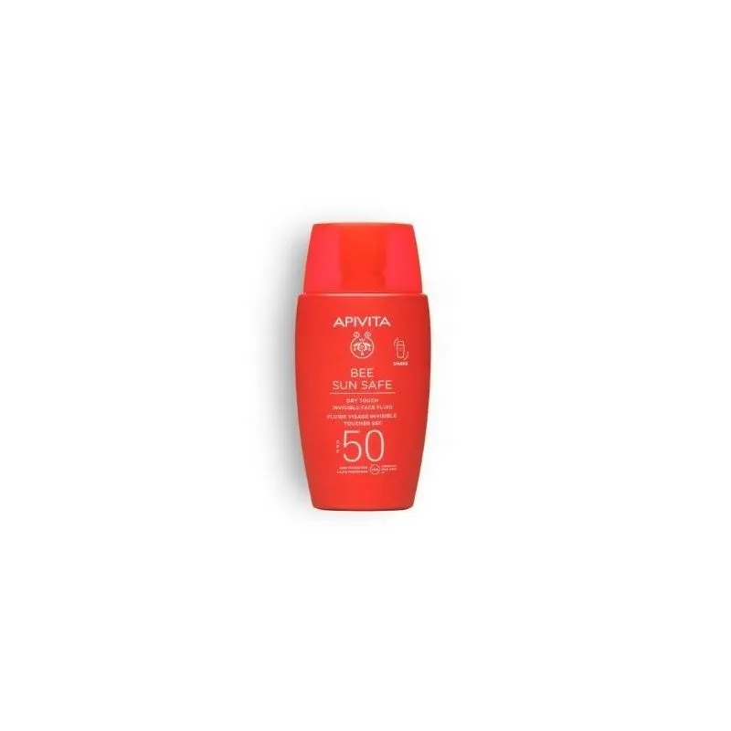 Apivita Bee Sun Safe Fluído Facial Invisible Toque Seco SPF-50 50ml