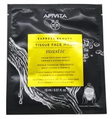 Apivita Express Beauty Sheet Mask Mastic Reafirmante Efecto Lifting 15ml