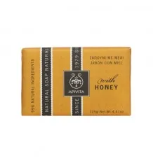 Apivita Pastilla Jabón Natural con Miel 125g
