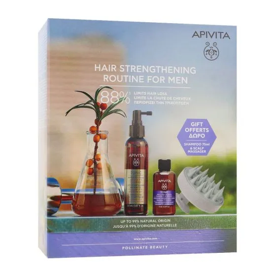 Apivita Tonic Loción Caída Capilar Hombre + Champú Tonificante