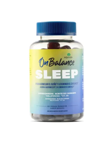 AQUILEA ONBALANCE SLEEP GOMINOLAS SABOR BANANA 60 UND