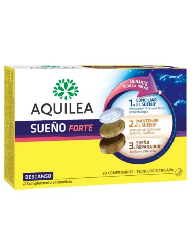 AQUILEA SUEÑO FORTE MELATONINA 60 COMPRIMIDOS