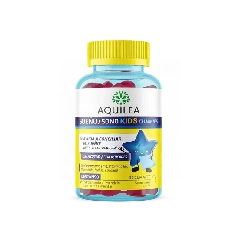 Aquilea Sueño Kids 30 Gummies Sabor Mora