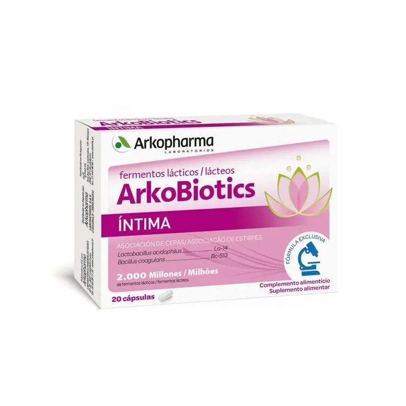 Arkobiotics Íntima 20 Cápsulas