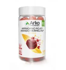 Arkogummies Arandano Rojo 60 caramelos gominola