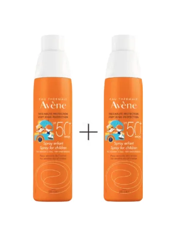 AVÈNE SOLAR SPF 50 NIÑOS SPRAY DUPLO 2 X 200 ML