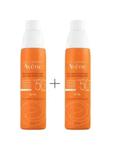AVÈNE SOLAR SPF50+ SPRAY DUPLO 2 X 200 ML