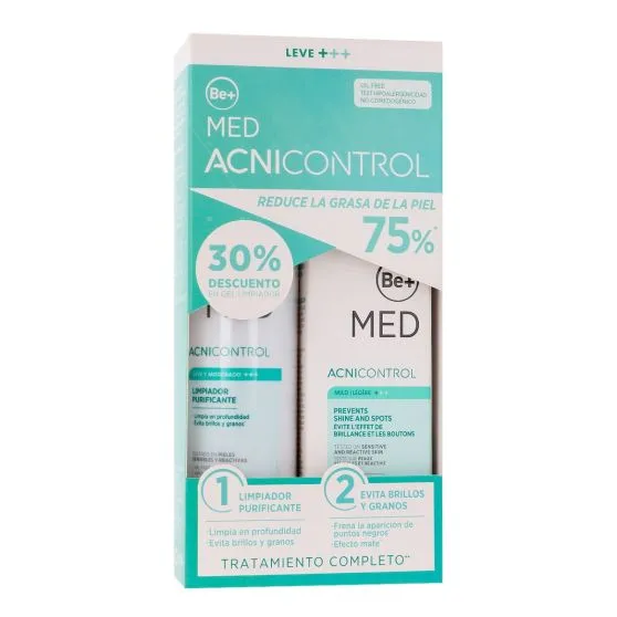 Be+ MED AcniControl Leve Pack Limpiador + Emulsión