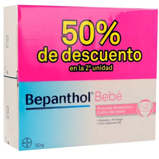 Pomada Protectora Bepanthol Bebé 2x50