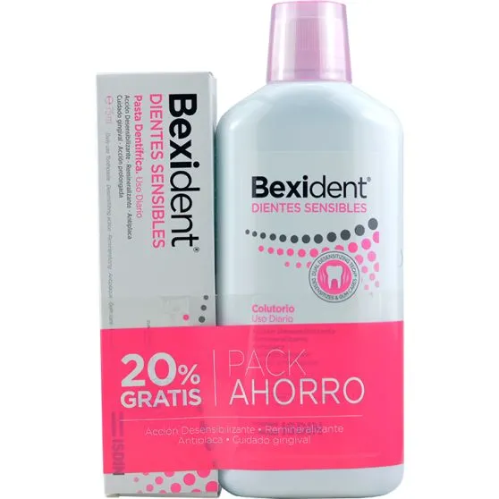 Bexident Pack Ahorro Pasta de Dientes + Colutorio