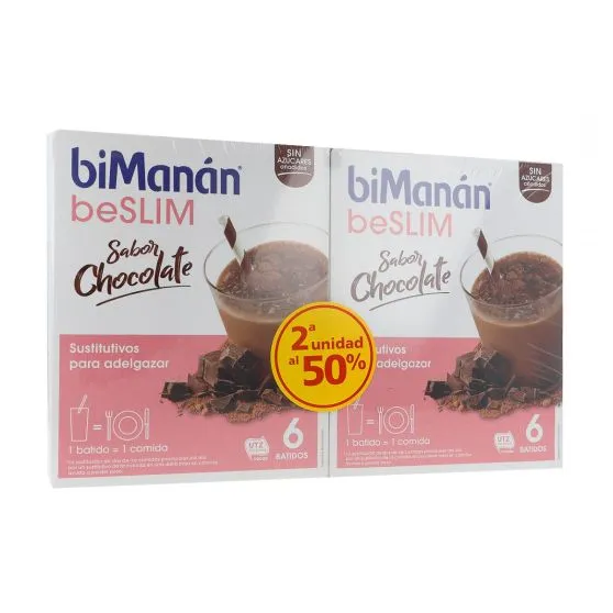 biManán Duplo beSlim Batidos Sabor Chocolate