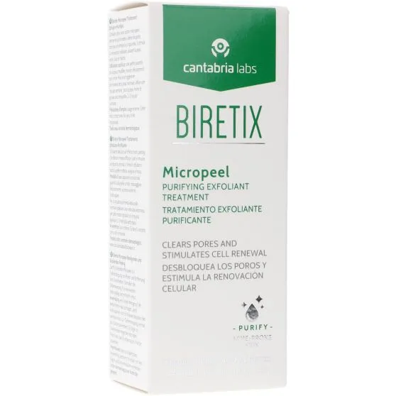 Biretix Micropeel Tratamiento Exfoliante Purificante 50 ml