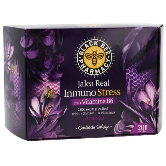 Black Bee Jalea Real Inmuno Stress con Vitamina B6