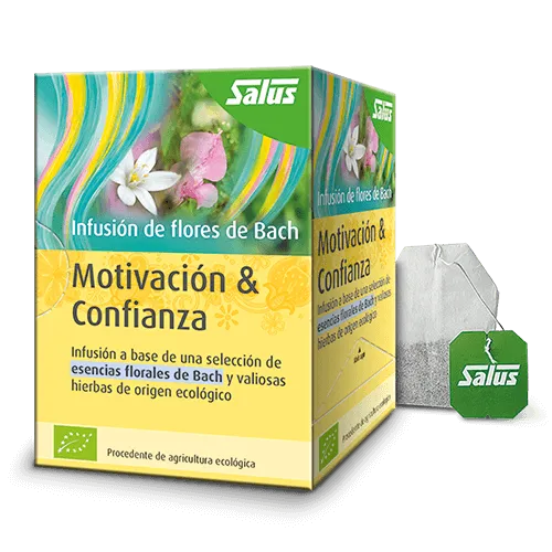 Motivación & Confianza Flores de Bach 15 bolsitas filtro Salus